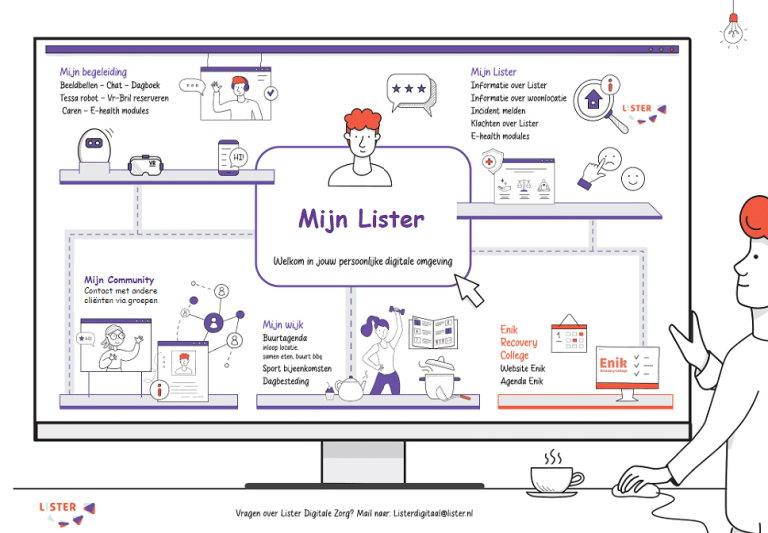Praatplaat over Mijn Lister en welke verschillende mogelijkheden het biedt