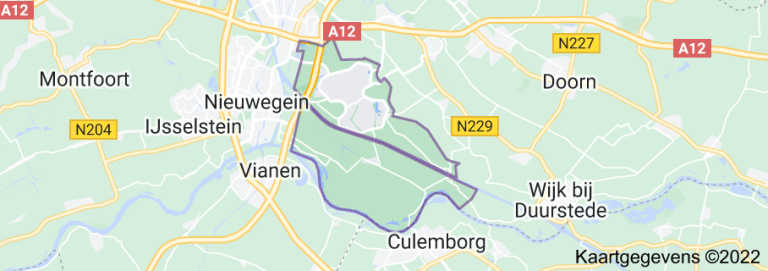 plattegrond van Houten