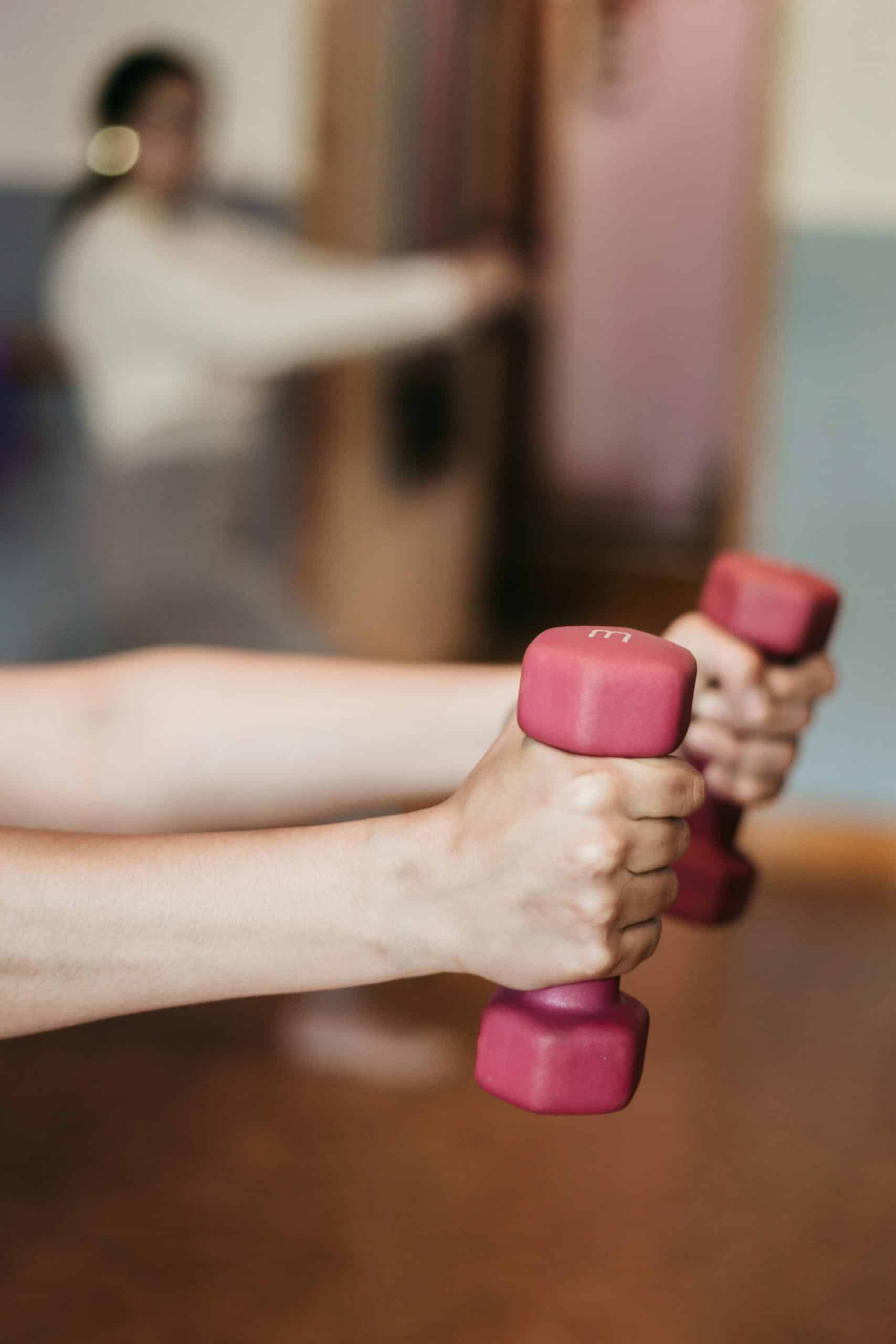 Foto van sportende mensen